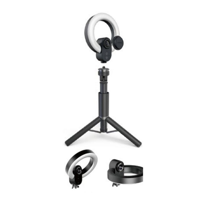Aoni A578 — 2K Ring-Light Webcam Kit · 4-in-1